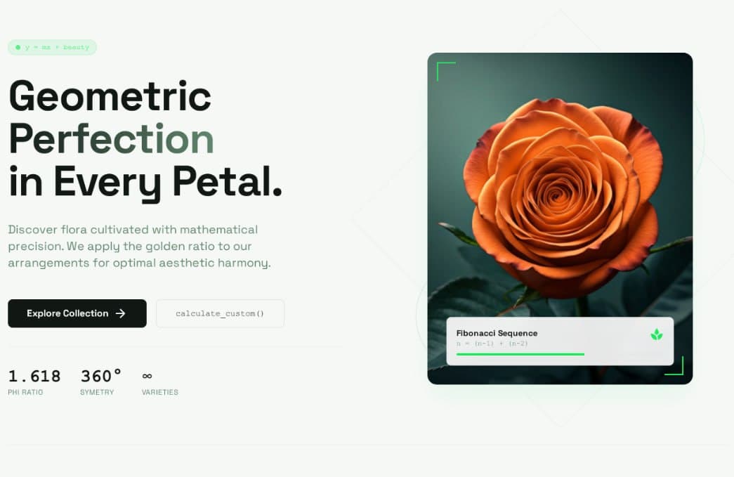 Botanical Variables, магазин цветов